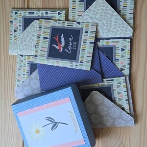 Handmade Mini Love You Cards & Envelopes